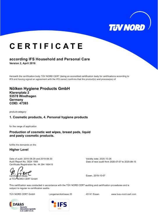 IFS Household and Personal Care Products